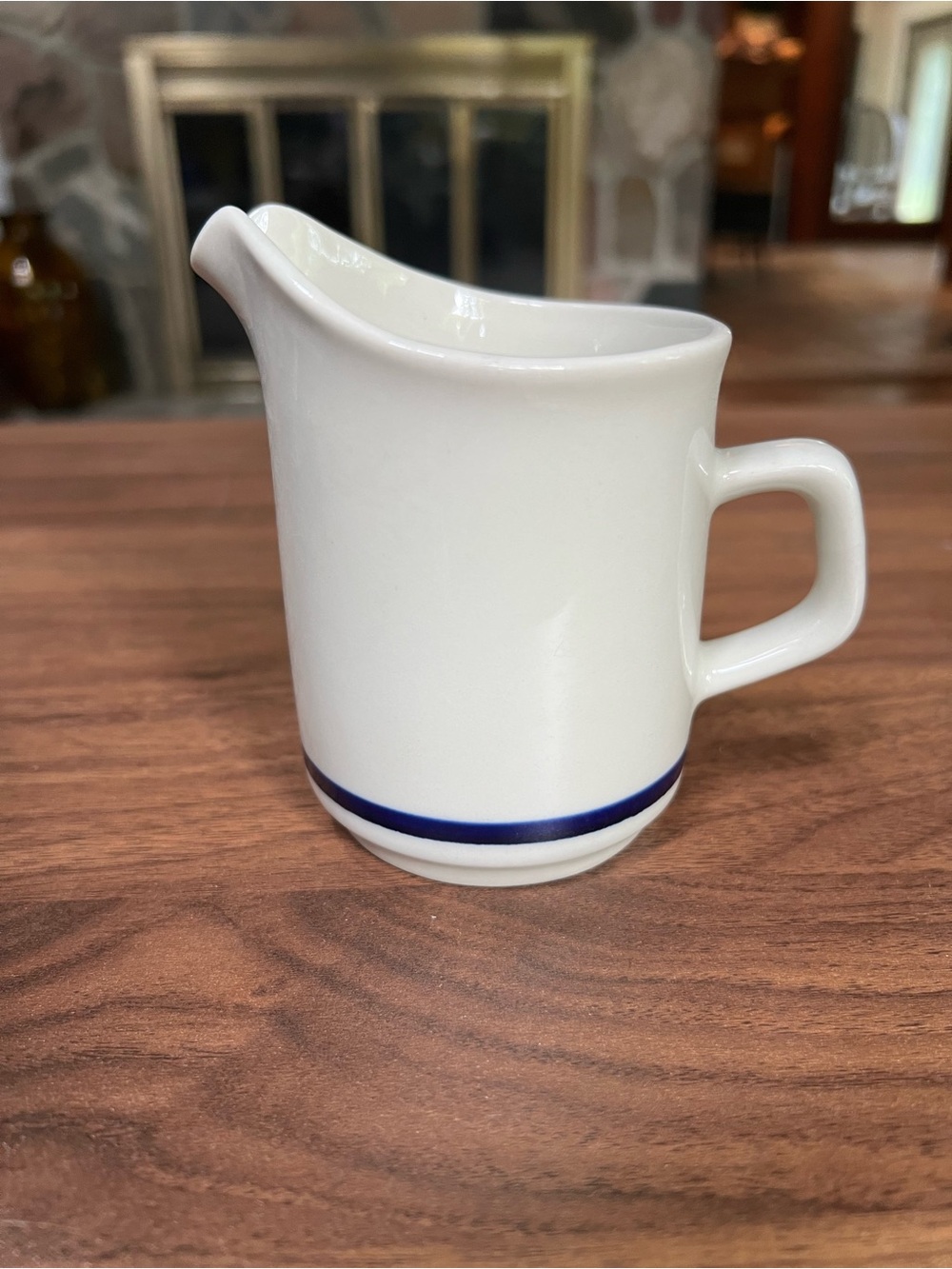 Japanese Stoneware Cream Pitcher